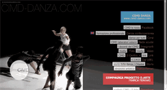 Desktop Screenshot of cimd-danza.com